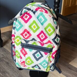🔥 thirty-one multicolor Geometric backpack